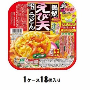 五木食品 鍋焼えび天うどん 220g（1ケース18個入） 返品種別B