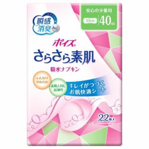 日本製紙クレシア ポイズ さらさら素肌 吸水ナプキン 安心の少量用 22枚 返品種別A