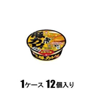 東洋水産 マルちゃん 黒いまめ豚カレーうどん 42g（1ケース12個入） 返品種別B