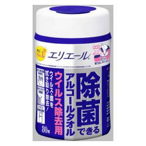 大王製紙 エリエール除菌ウイルス除去用本体80枚 返品種別A