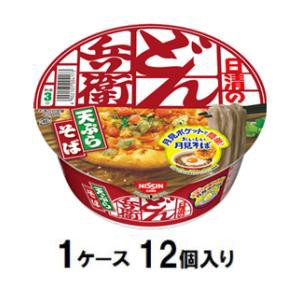 日清食品 日清のどん兵衛 天ぷらそば(西) 100g（1ケース12個入） 返品種別B