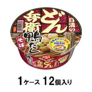 日清食品 日清のどん兵衛 鴨だしそば 105g（1ケース12個入） 返品種別B