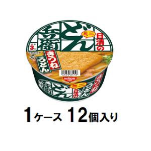 日清食品 日清のどん兵衛 きつねうどんミニ [西] 42g（1ケース12個入） 返品種別B