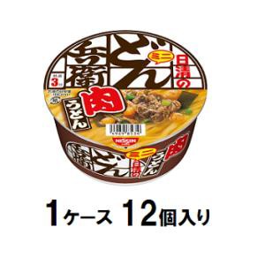 日清食品 日清のどん兵衛 肉うどんミニ 40g（1ケース12個入） 返品種別B