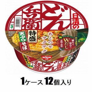 日清食品 日清のどん兵衛 特盛天ぷらそば　142g（1ケース12個入） 返品種別B