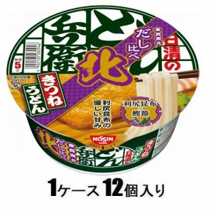 日清食品 日清のどん兵衛 きつねうどん だし比べ [北]　97g（1ケース12個入） 返品種別B