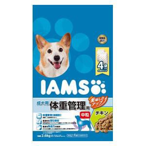 マースジャパンリミテッド アイムス 体重管理チキン中粒 2.6kg IAMS（アイムス）返品種別B