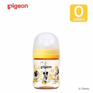 ピジョン 母乳実感 哺乳びん プラスチック 160ml Disney 返品種別A