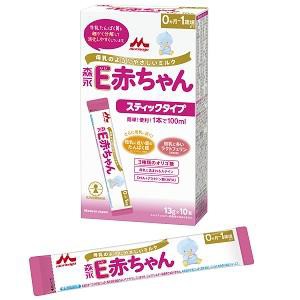 森永乳業 E赤ちゃん スティックタイプ（13g×10本） （0歳〜1歳頃まで）返品種別B