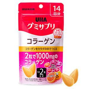 UHA味覚糖 UHA グミサプリ コラーゲン 14日分 返品種別B