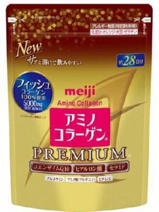 明治 アミノコラーゲン プレミアム 詰め替え用 196g 返品種別B