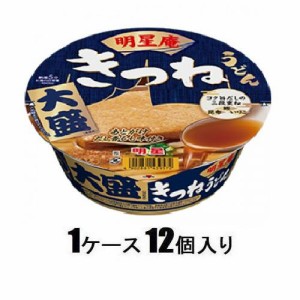 明星食品 明星庵　きつねうどん大盛 105g  （1ケース12個入） 返品種別B