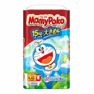 ユニ・チャーム マミーポコパンツ Lサイズ 42枚 ドラえもん (9〜15kg)返品種別A