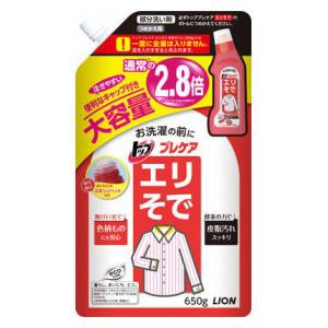 ライオン トップ プレケア エリそで用 つめかえ用 650g 返品種別A