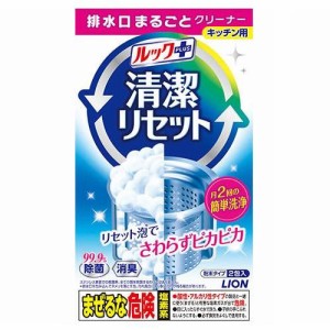 ライオン ルックプラス 清潔リセット 排水口まるごとクリーナー キッチン用 80g 返品種別A