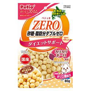 ペティオ おいしくスリム　砂糖・脂肪分ダブルゼロ　カリカリボーロ　おいも入り　（80g） 返品種別B