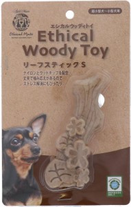 ペティオ アドメイト 犬用おもちゃ エシカルメイト ウッディトイ リーフスティック S 返品種別B