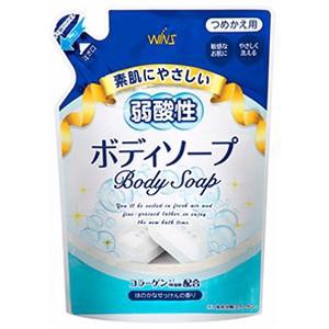 日本合成洗剤 ウインズ 弱酸性ボディソープ 石鹸の香り 400ml 返品種別A