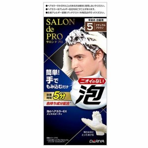 ダリヤ サロンドプロ 泡のヘアカラーEX メンズスピーディ（白髪用）5 ナチュラルブラウン 返品種別A