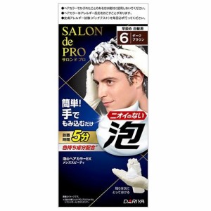 ダリヤ サロンドプロ 泡のヘアカラーEX メンズスピーディ（白髪用）6 ダークブラウン 返品種別A