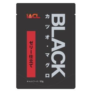 イトウアンドカンパニーリミテッド BLACK カツオ・マグロ ゼリー仕立て 80g 返品種別B