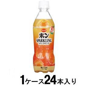 えひめ飲料 POM（ポン） オレンジ みかん スパークリング  410ml（1ケース24本入） 返品種別B