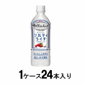 キリンビバレッジ 世界のKitchenから ソルティライチ 500ml（1ケース24本入） 返品種別B