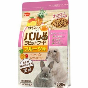 日本ペットフード パルワン ラビットフード フルーツ味 600g 返品種別B