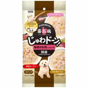 イースター 霧島鶏　じゅわドーン！　ゴロゴロ 魅惑のお肉入りパック 210g(70g×3袋) 返品種別B