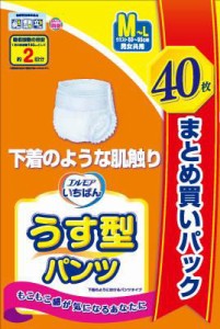 カミ商事 エルモアいちばんうす型パンツM〜L40枚 返品種別A