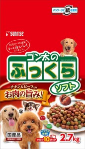 マルカンサンライズ事業部 ゴン太のふっくらソフト 2.7kg 返品種別B