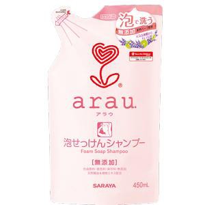 サラヤ アラウ. 泡せっけんシャンプー つめかえ用 450ml 返品種別A