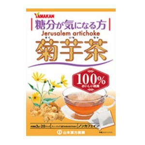 山本漢方製薬 菊芋茶100％ ティーバッグ 3gx20包 返品種別B