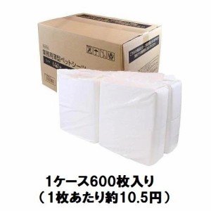 ペットプロジャパン 業務用薄型ペットシーツ ワイド 600枚入 返品種別B