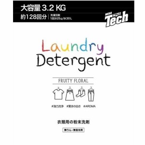 トイレタリージャパンインク メガテック洗たく用粉末洗剤　3．2kg 返品種別A