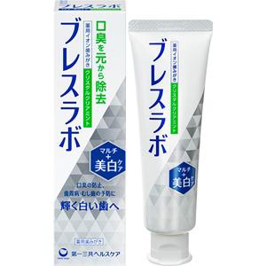 第一三共ヘルスケア ブレスラボ マルチ＋美白ケア クリスタルクリアミント 90g 返品種別A