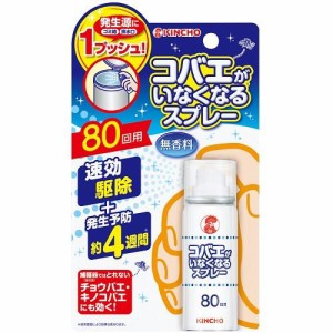 キンチョウ コバエがいなくなるスプレー　80回用 20mL 返品種別A