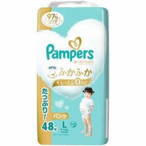 P＆G パンパース 肌へのいちばん パンツ Lサイズ 48枚 (9-14kg)返品種別A