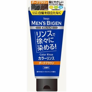 ホーユー メンズビゲン カラーリンス ダークブラウン 160g 返品種別A