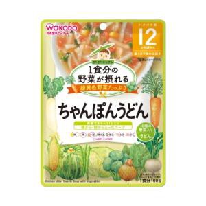 アサヒグループ食品 1食分の野菜が摂れるグーグーキッチン ちゃんぽんうどん100g （12か月頃〜）返品種別B