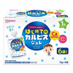 アサヒグループ食品（和光堂） 和光堂 はじめてのカルピスジュレ 70g×6個 返品種別B