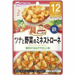 アサヒグループ食品（和光堂） 具たっぷりグーグーキッチン　ツナと野菜のミネストローネ 80g 返品種別B