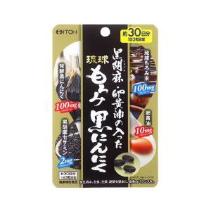 井藤漢方製薬 黒胡麻・卵黄油の入った琉球もろみ黒にんにく90球 返品種別B