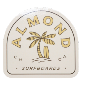 【送料無料】ALMOND SURF アーモンドサーフ STICKER ステッカー #3