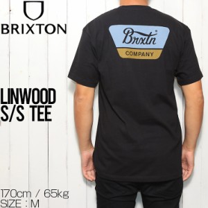 半袖Tシャツ バックプリントTEE BRIXTON ブリクストン LINWOOD S/S TEE 16172