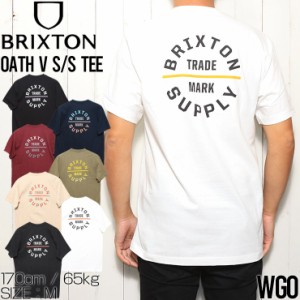 半袖Tシャツ バックプリントTEE BRIXTON ブリクストン OATH V S/S TEE 16410