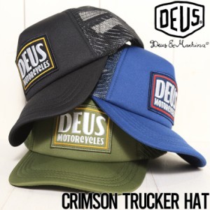 メッシュキャップ 帽子 Deus Ex Machina デウスエクスマキナ CRIMSON TRUCKER HAT DMP2271541