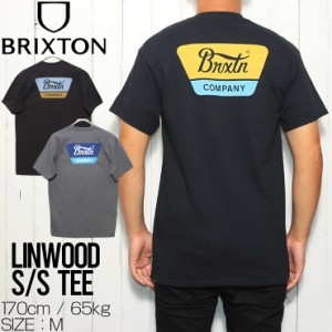 半袖Tシャツ バックプリントTEE BRIXTON ブリクストン LINWOOD S/S TEE 16172