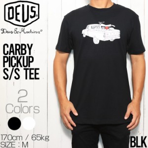 半袖Tシャツ Deus Ex Machina デウス エクス マキナ CARBY PICKUP S/S TEE T_DMW91808D