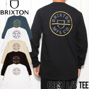 ロングスリーブTシャツ ロンT BRIXTON ブリクストン CREST L/S TEE 16251